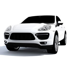 Porsche Cayenne 2012 3D Object | FREE Artlantis Objects Download
